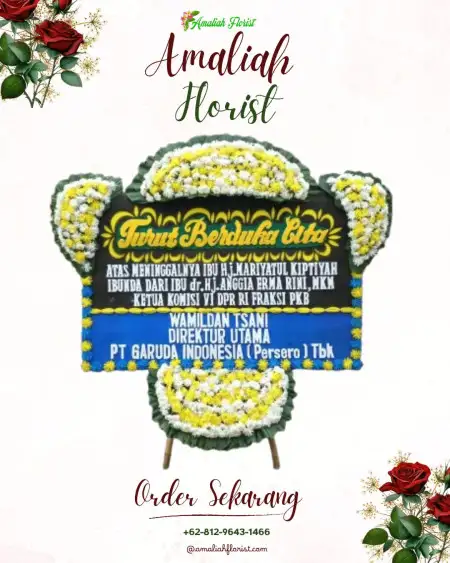 Papan Bunga Duka Hilihao